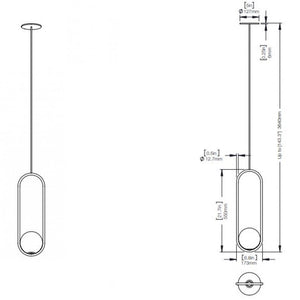 QZ1306 MILA CHANDELIER - Alan Mizrahi Lighting