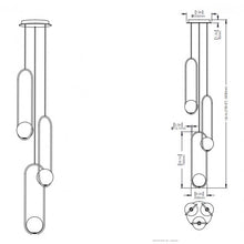 QZ1306 MILA CHANDELIER - Alan Mizrahi Lighting