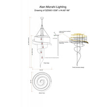 QZ5001 SPIRAL NEBULA - Alan Mizrahi Lighting