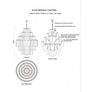 QZ9140 VENINI TRONCHI - Alan Mizrahi Lighting