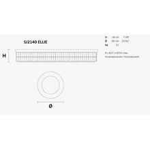 SJ2140 ELLIE CHANDELIER - Alan Mizrahi Lighting