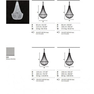 SJ2145 TSAR CHANDELIER - Alan Mizrahi Lighting