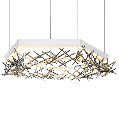 SL0224 HEX CRISS CROSS - Alan Mizrahi Lighting