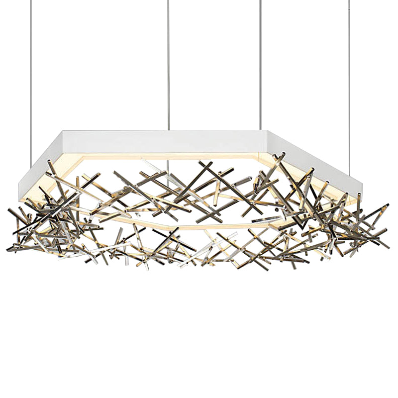 SL0224 HEX CRISS CROSS - Alan Mizrahi Lighting