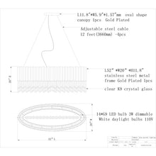 VK4030 EMPIRE OVAL - Alan Mizrahi Lighting