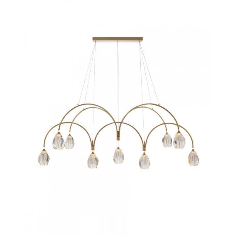 WM505 FACETED CRYSTAL CUT - Alan Mizrahi Lighting