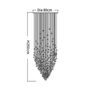 WM636 Luxury Stone Crystal - Alan Mizrahi Lighting